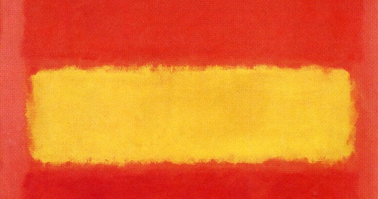 Картина orange red yellow