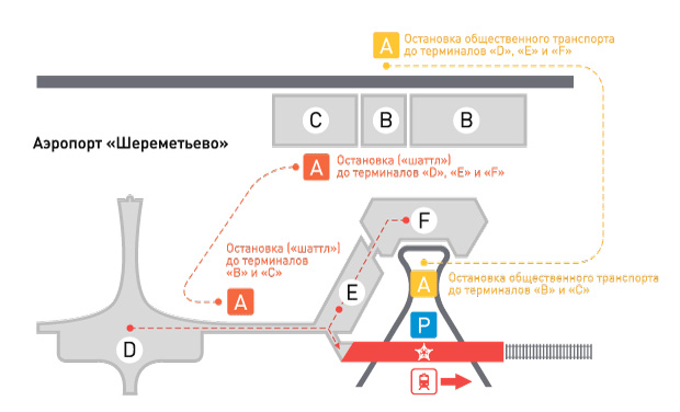 Карта движения аэроэкспресс шереметьево