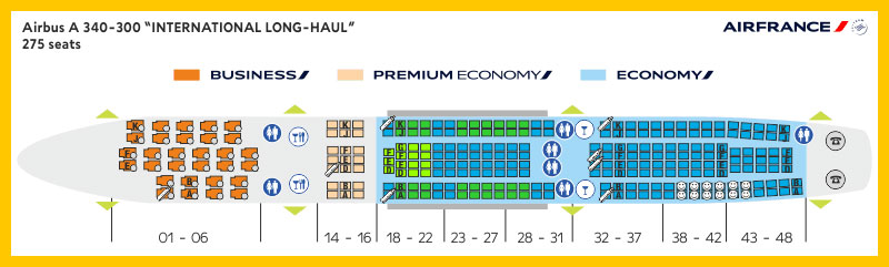 Расположение мест в самолете а330 300 аэрофлот схема салона