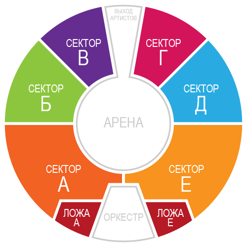 Карта цирк вернадского