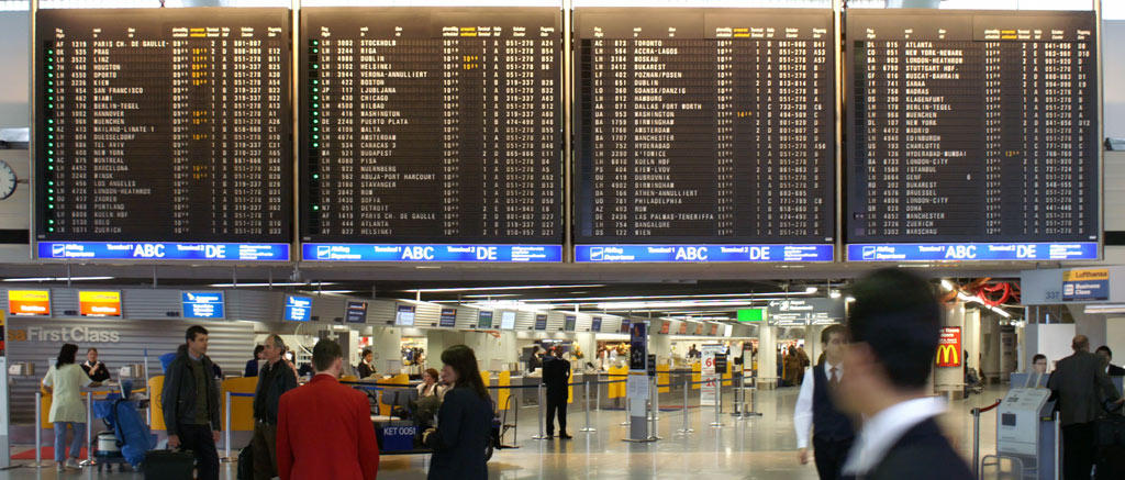 Международных рейсов в терминале