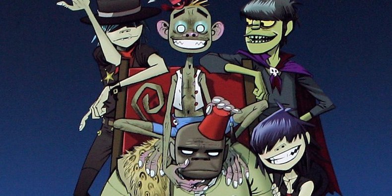 Gorillaz в реальной жизни фото