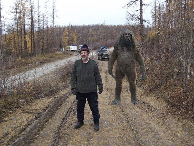 Фото снежного человека дятловцев