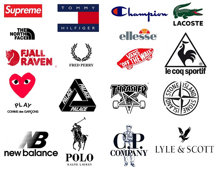 Логотип мужской брендов одежды
