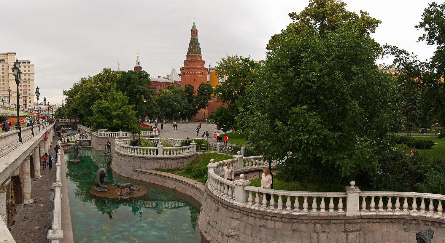 парки в центре москвы