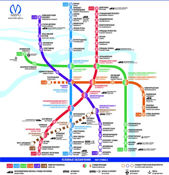 Карта поездов из санкт петербурга