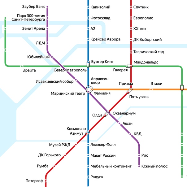 Карта 2021 санкт петербурга