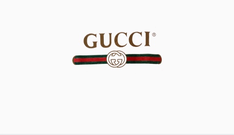 Gucci надпись на прозрачном фоне