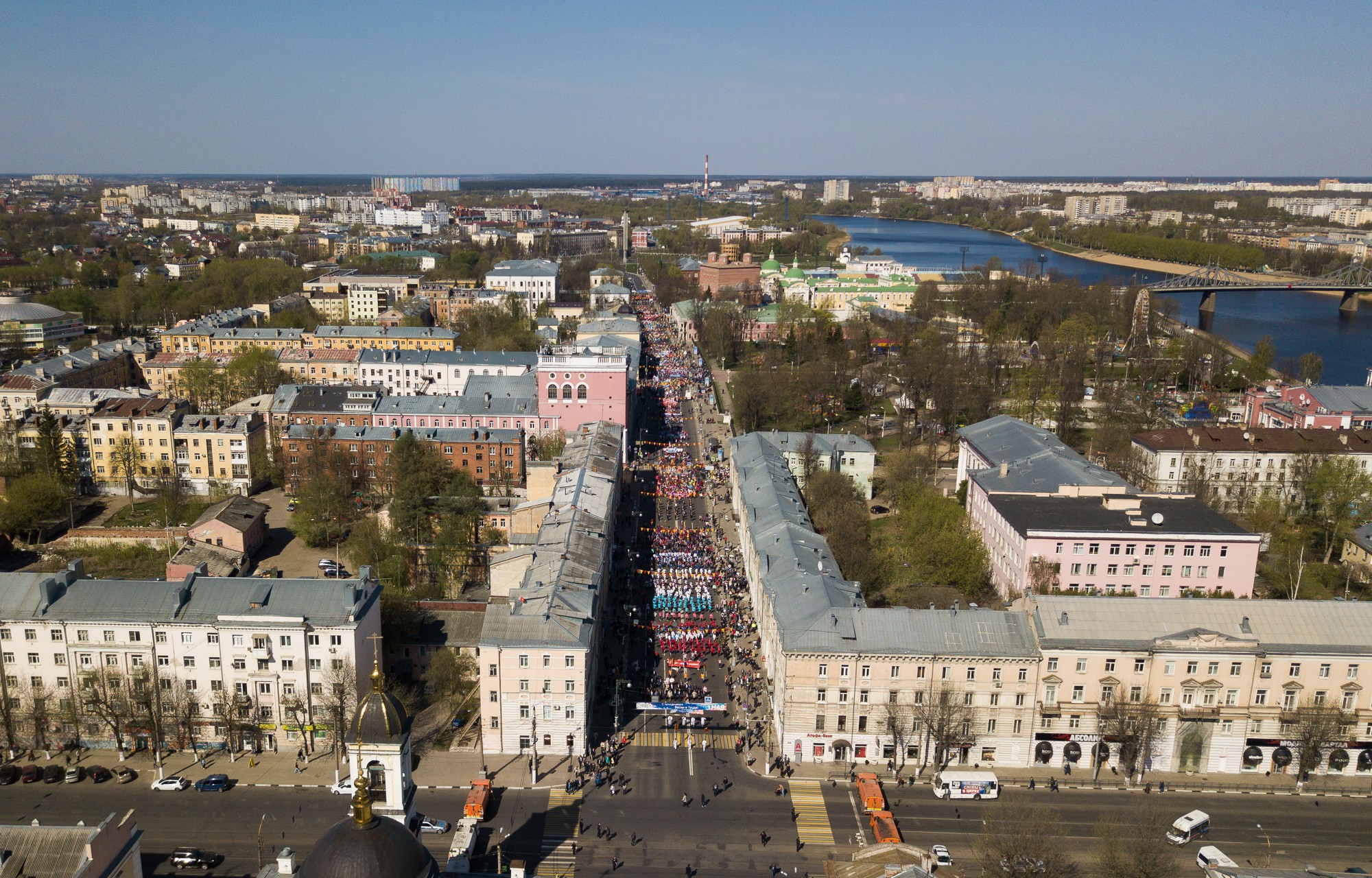 Время в твери. Первомайка Тверь. Первомайский район Тверь. Тверь в мае. Тверская область Первомай.