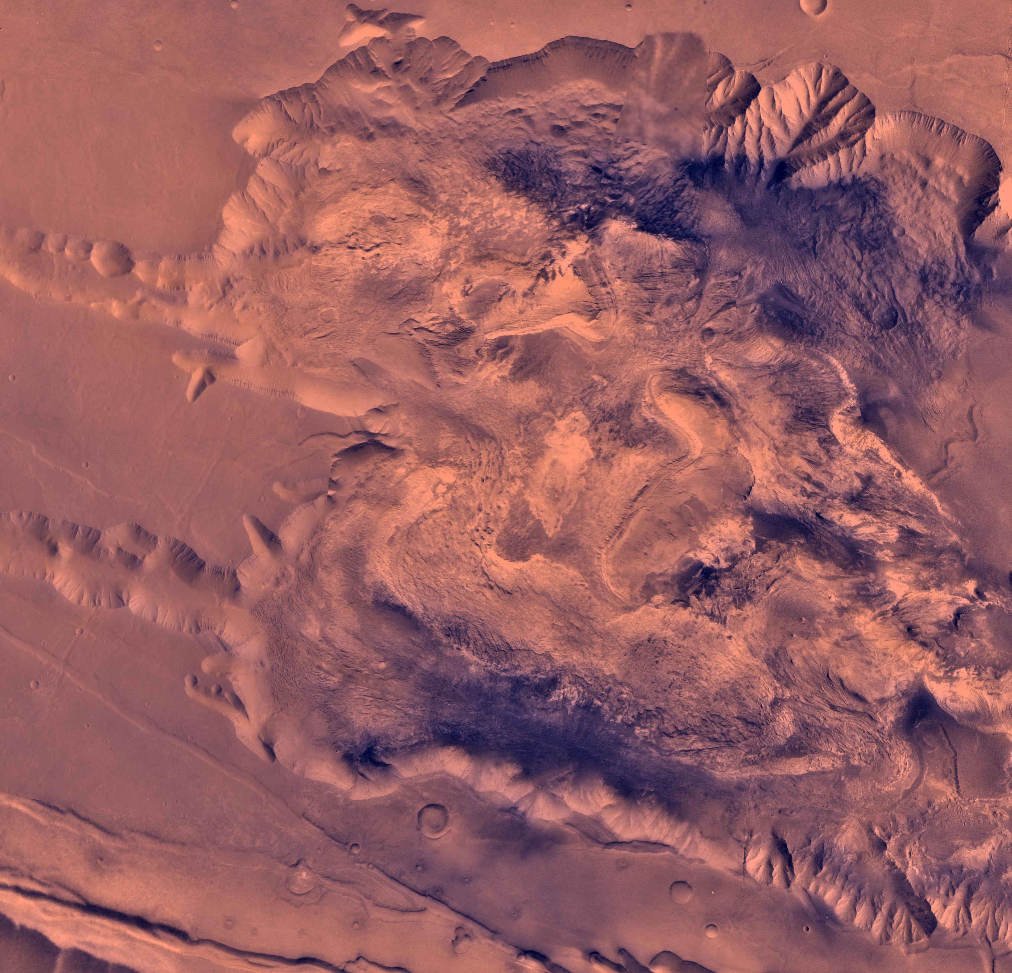 Поверхность Марса Олимп
