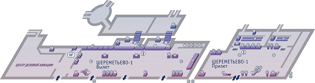 Шереметьево аэропорт терминал в схема расположения терминалов