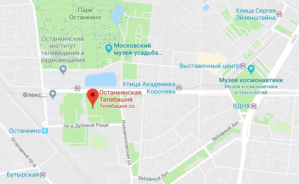 Как доехать до вднх в москве на метро схема