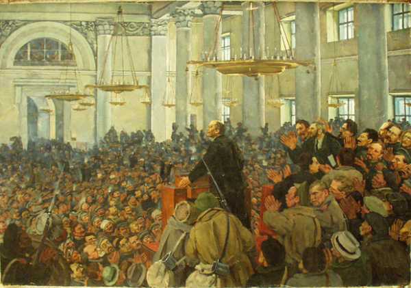 Ленин революция картина