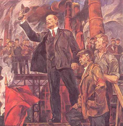 Ленин революция картина